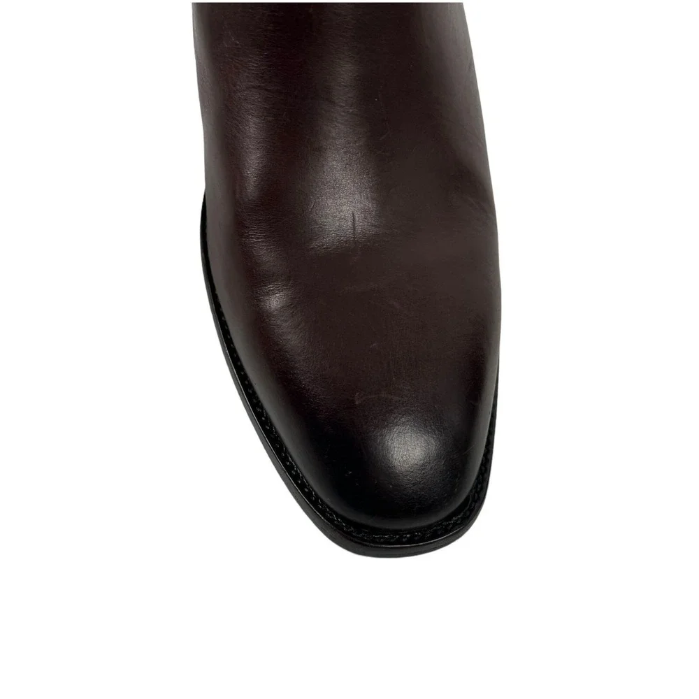 FRYE Womens Size 10 B Dara Brown Leather Chelsea Boots Distressed Made In Mexico